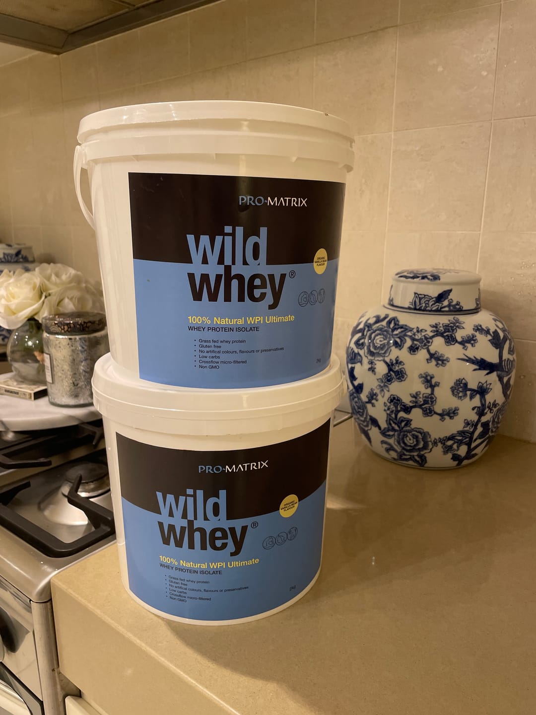 Customer photo review of 2kg VANILLA, Isolate WILD WHEY