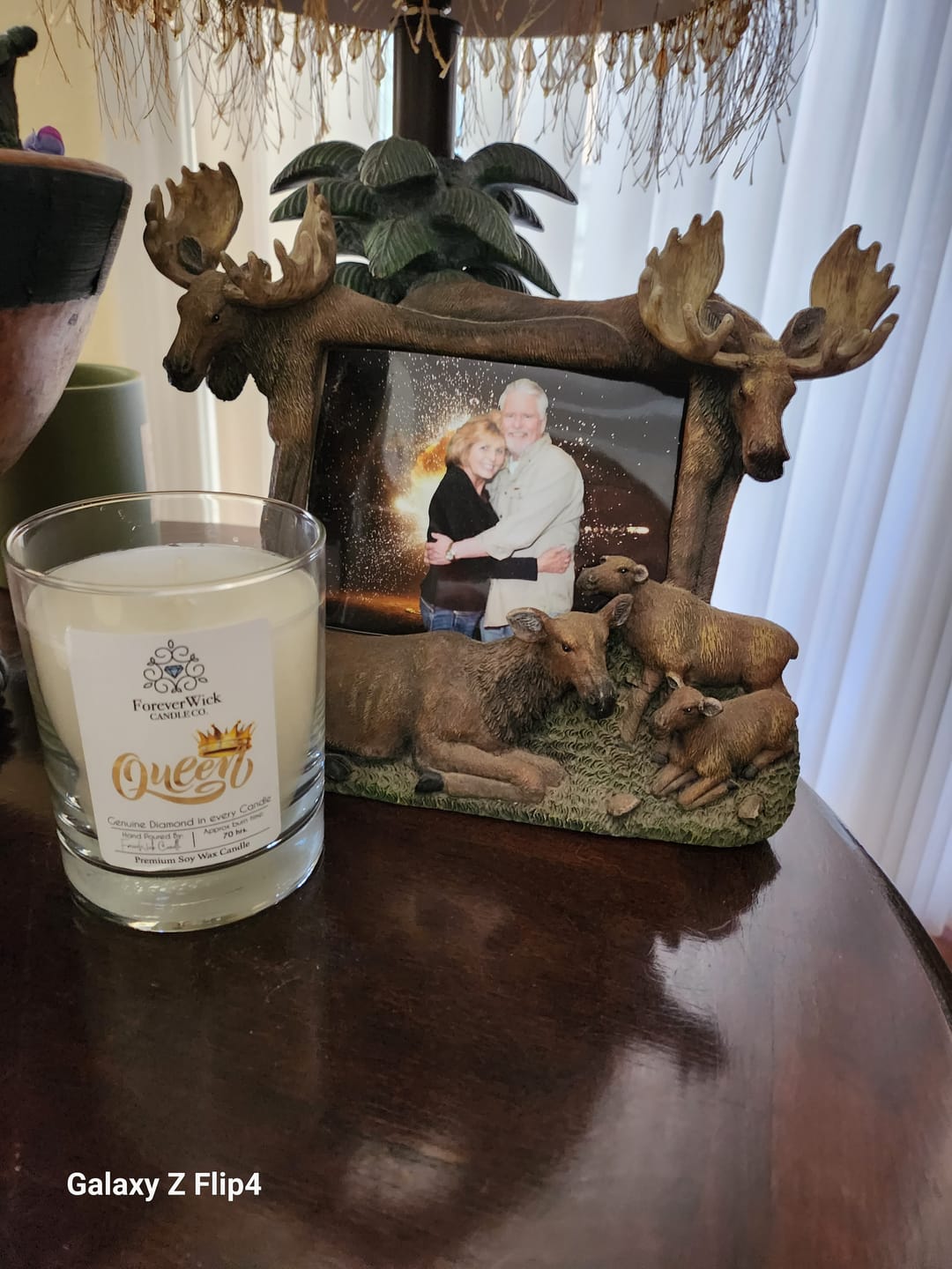 Customer photo review of QUEEN Diamond Candle