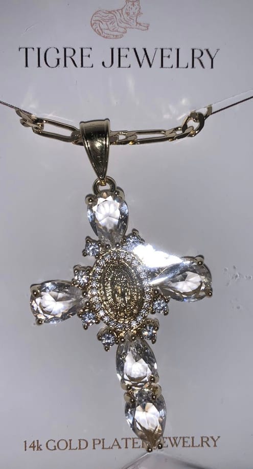 Customer photo review of Virgen Mary Cross