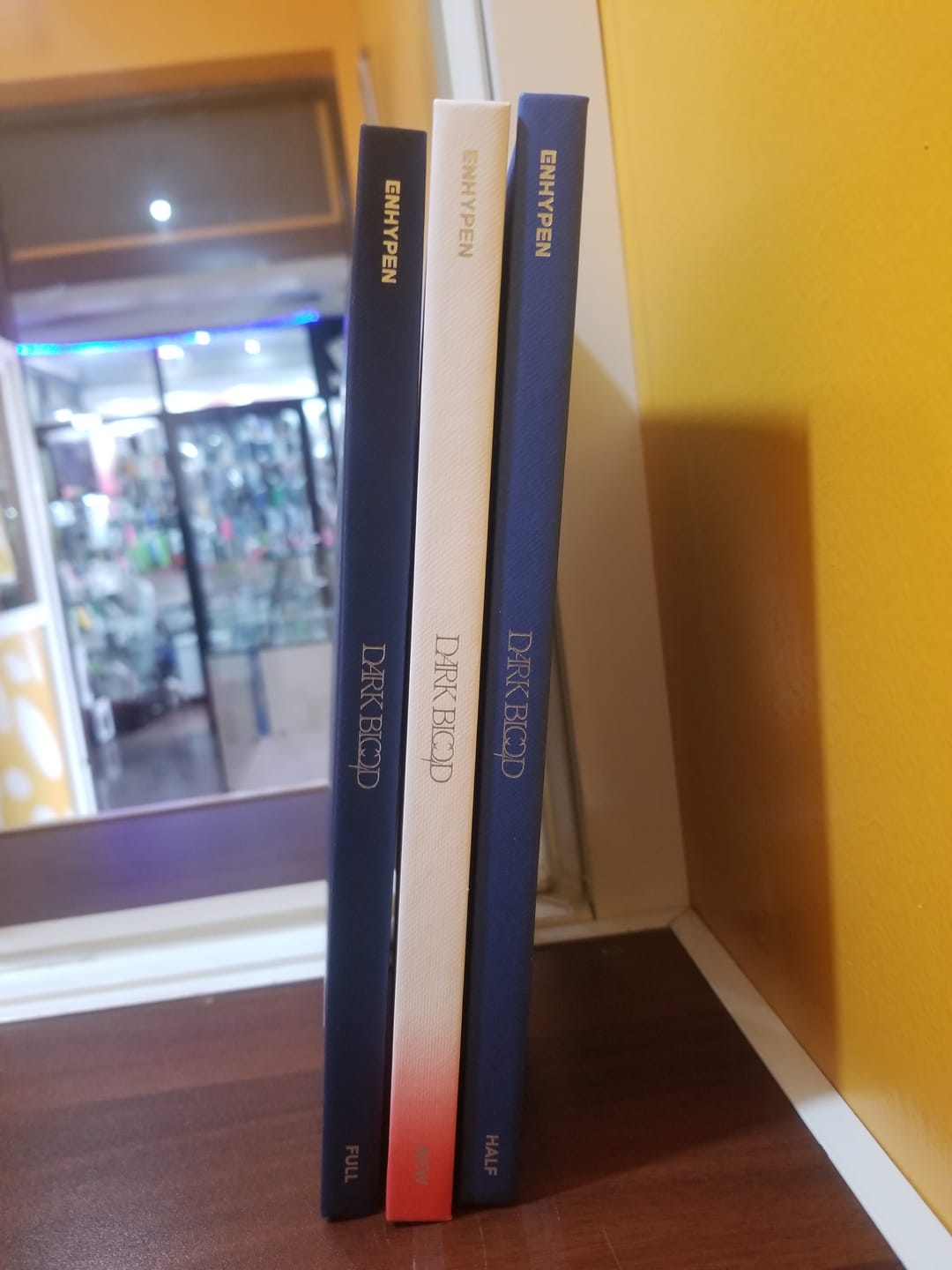 Customer photo review of ENHYPEN - DARK BLOOD ALBUM NO P.O.B VER.