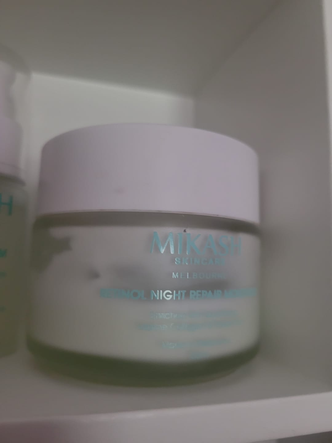 Customer photo review of Retinol Night Repair Moisturiser 90ml