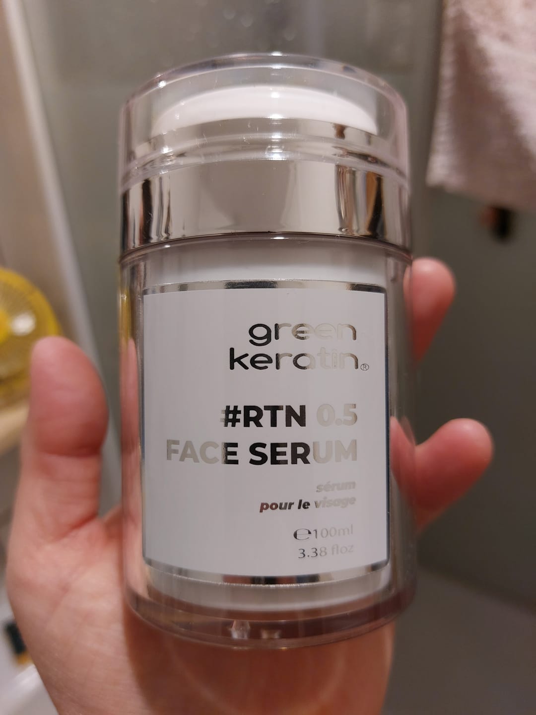 Customer photo review of #RTN CAP 0.5% - Sérum de Nuit pour le visage, Sans Parfum