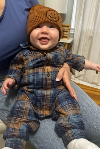 Customer photo review of Smiley Hat/Beanie