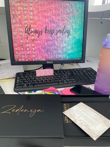 Customer photo review of Coffret - Life Planner & Accessoires + 1 Planner OFFERT ! 😱
