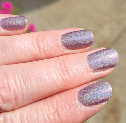 Customer photo review of Longwear Nail Polish - Moonstone