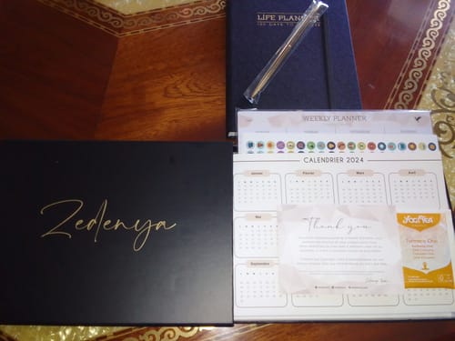 Customer photo review of Coffret - Life Planner & Accessoires + 1 Planner OFFERT ! 😱
