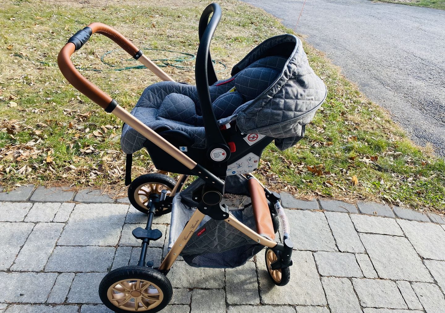 Customer photo review of Premium 3-in-1 Baby Stroller