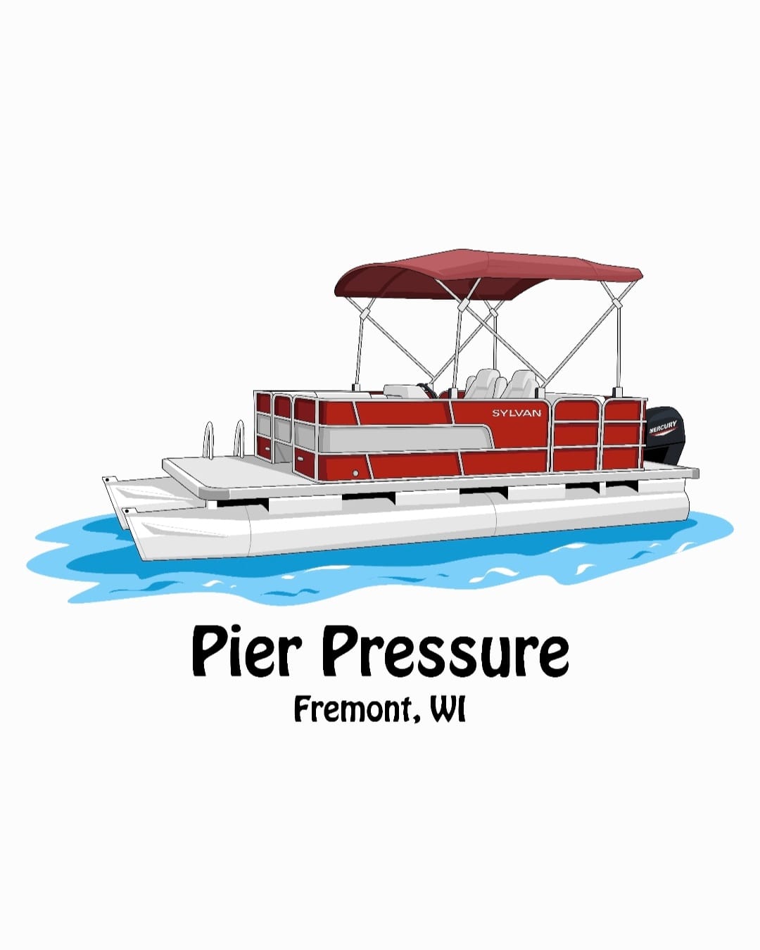 Customer photo review of Custom Boat Print