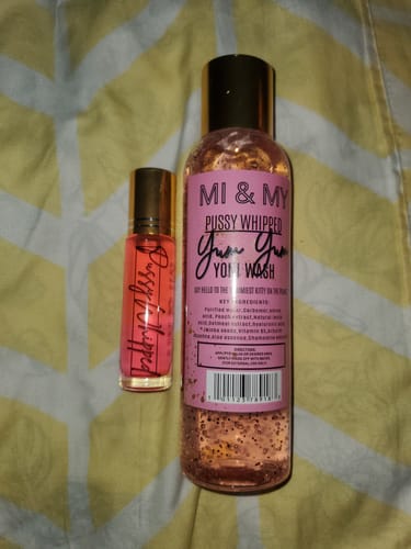 Customer photo review of P*ssy Whipped Yum Yum Yoni Wash