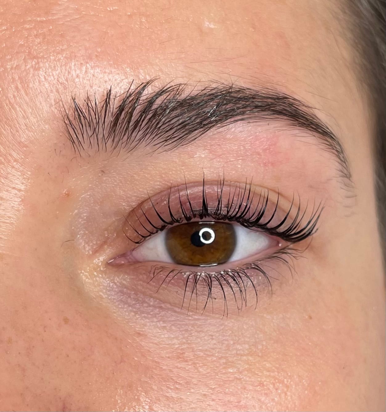 Customer photo review of Kit MINI 3 lociones "Inlei® lash lifting y filler" sobres de 1,5ml (proporciona hasta 5 servicios)