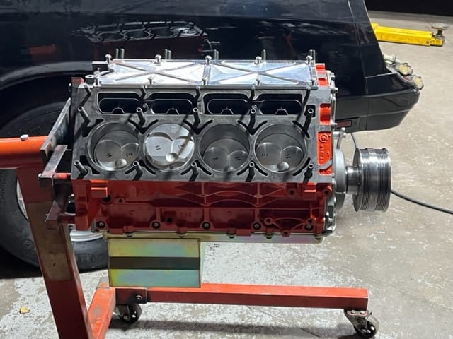 Customer photo review of Motion Raceworks Gen 3 LS Billet Valley Cover (Knock Sensor Delete) 10-10011