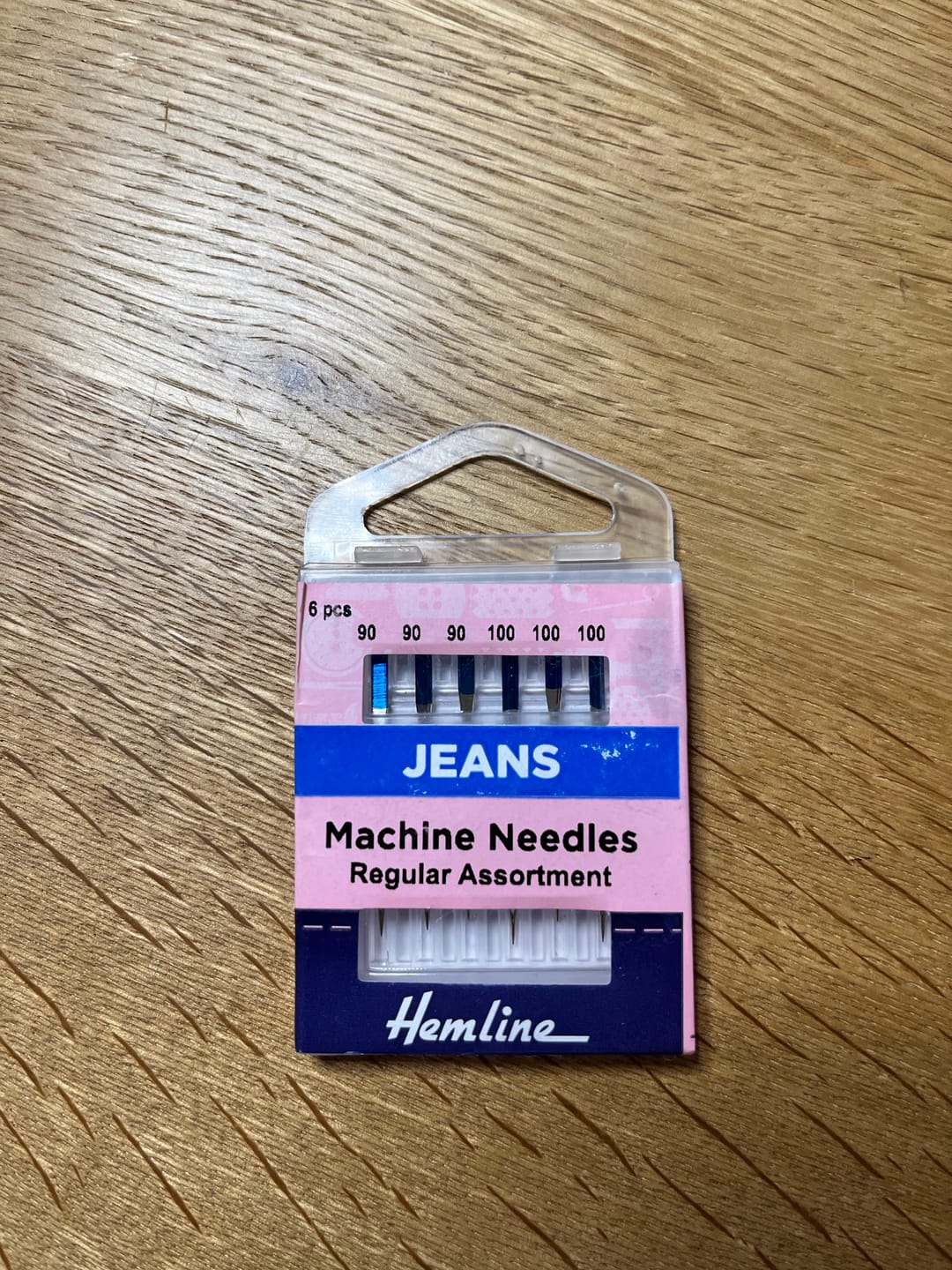 Customer photo review of Hemline Machine Needle - Jeans