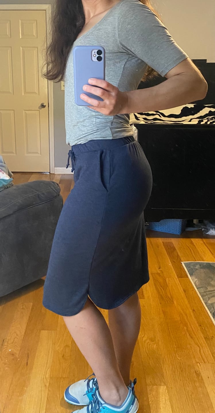 Customer photo review of Brigitte Brianna Sweatshirt Skirt