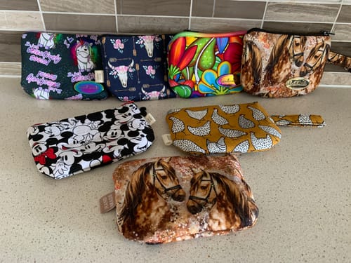 Customer photo review of Sakura Coin Pouch Pattern