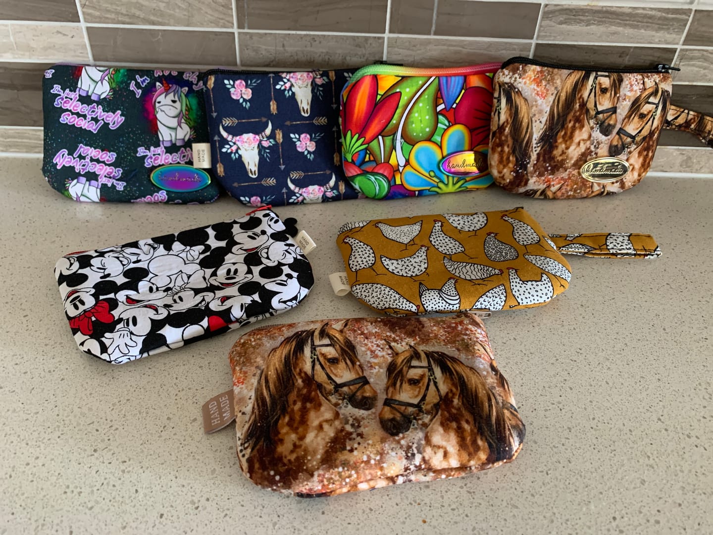 Customer photo review of Sakura Coin Pouch Pattern