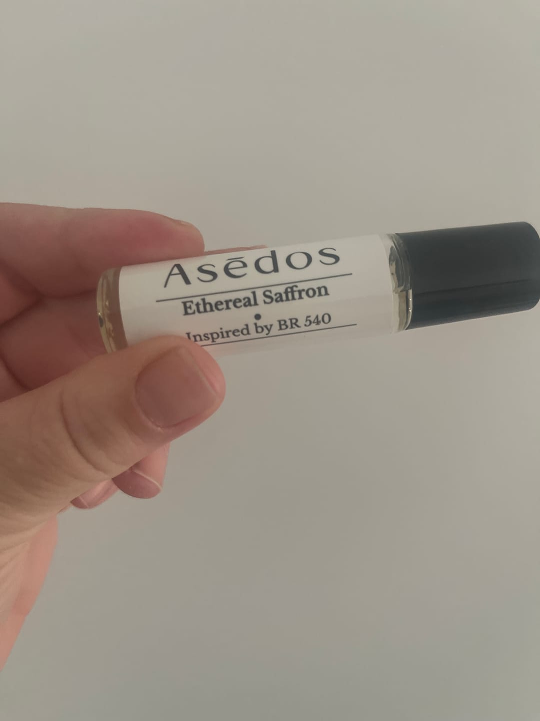 Customer photo review of ETHEREAL SAFFRON PERFUME OIL