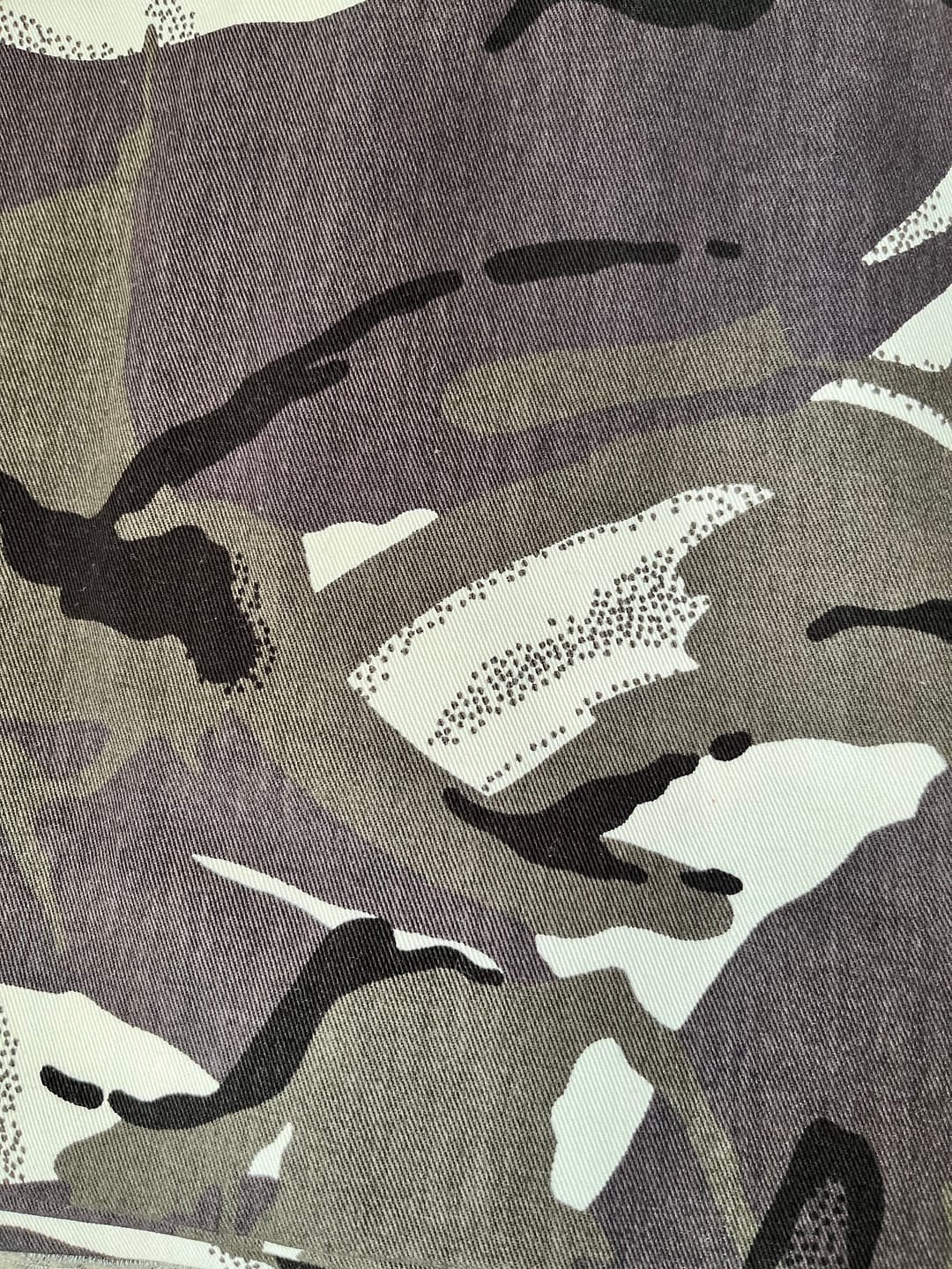 Customer photo review of Camouflage 100% Cotton Drill Fabric