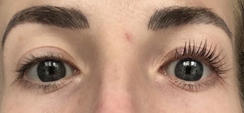 Customer photo review of Diablo Lash Lift Kit
