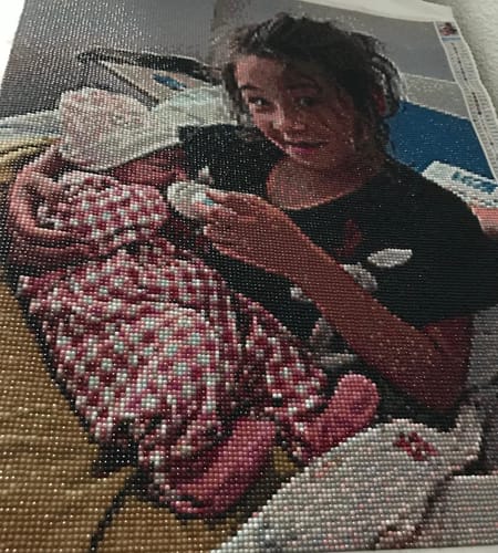 Customer photo review of Made with Diamonds™ Custom Kit