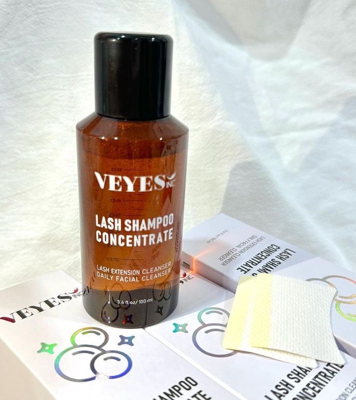 Customer photo review of Lash Shampoo Concentrate 100ML