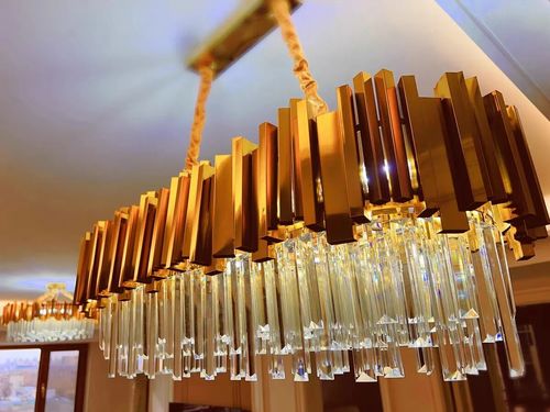 Customer photo review of JC Bobon Alfonso Crystal Round Chandelier