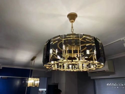Customer photo review of JC Jean Harlow Crystal Round chandelier 43"