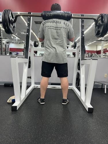 Customer photo review of Philippians 4:13 Oversized Tee - Grey
