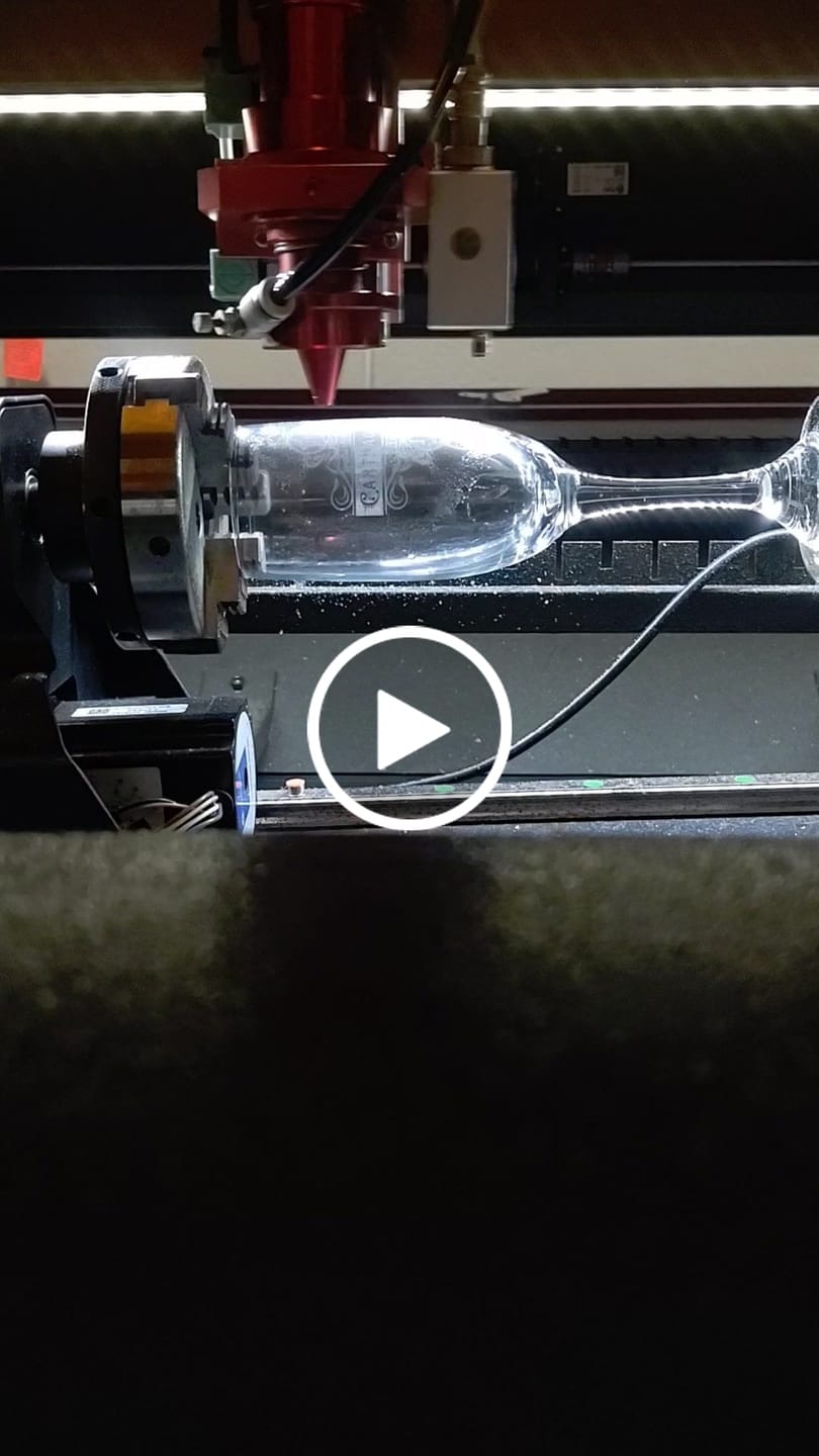 Customer video review of Cloudray Sale In Bulk CO2 Laser USA CVD ZnSe Meniscus Focus Lens