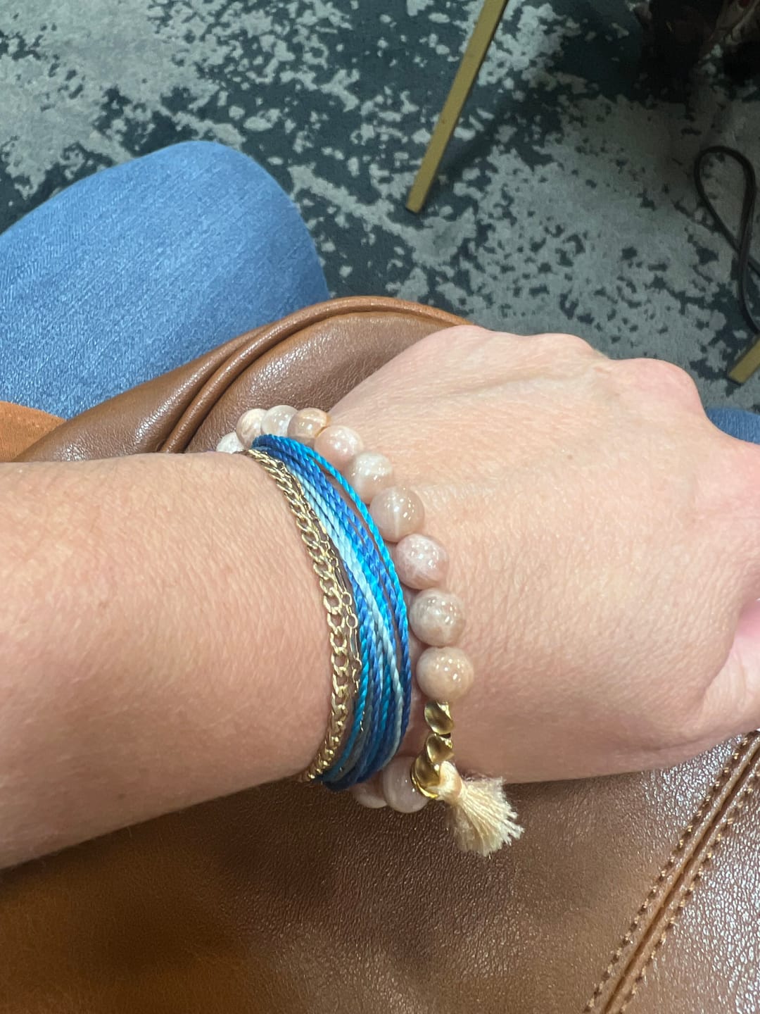 Customer photo review of Strength Bracelet