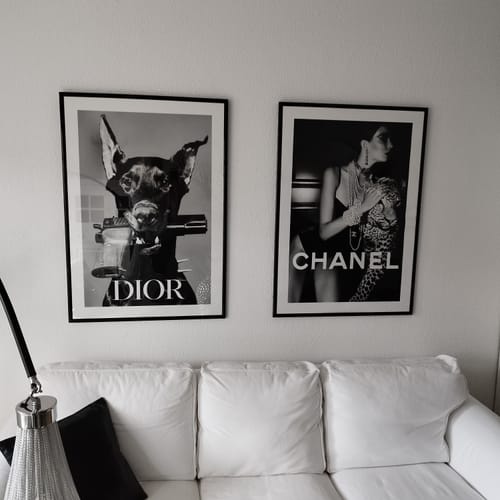 Customer photo review of Luxury Chanel Poster