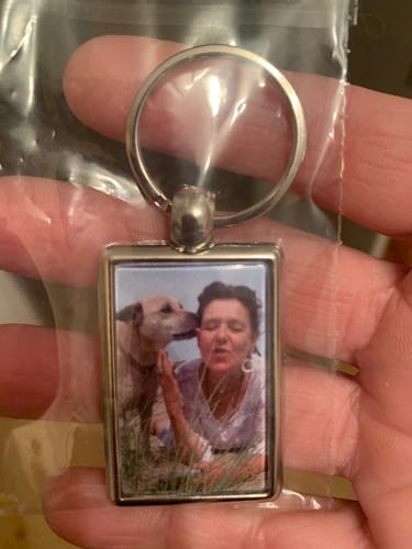 Customer photo review of Gedenk-Anhänger Doppelseitig - Immer im Herzen