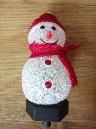 Customer photo review of Ledsen™ Snowman - Vandtæt Solcelle-Snemandslampe