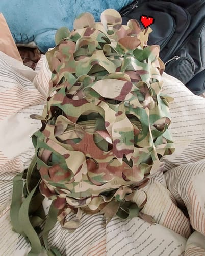 Customer photo review of Predator Ghillie™ Back Panel Cover