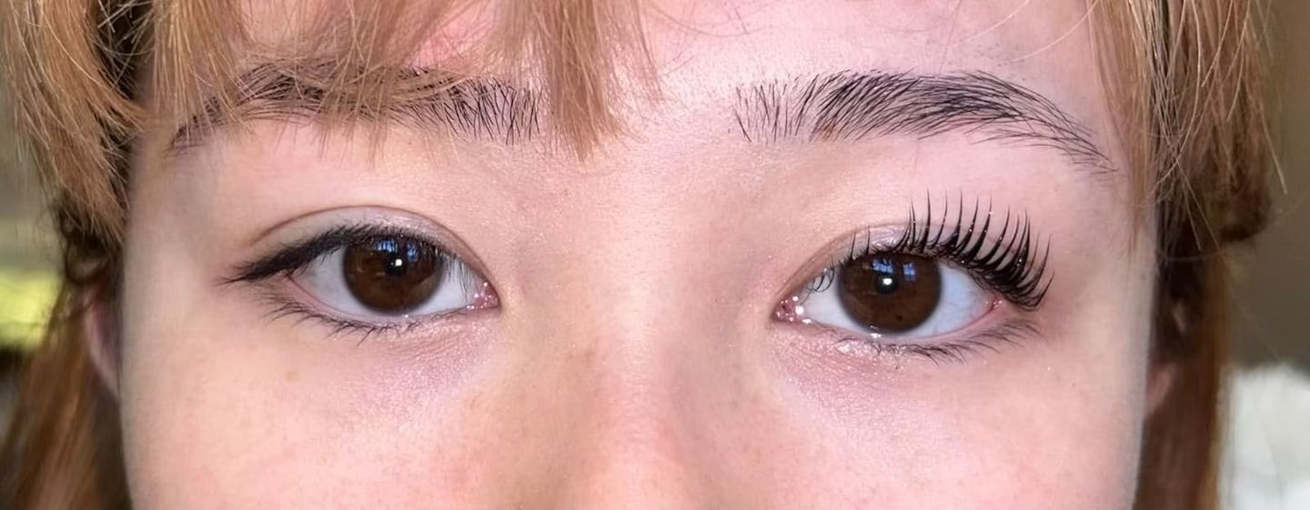 Customer photo review of Lash Lift Kit