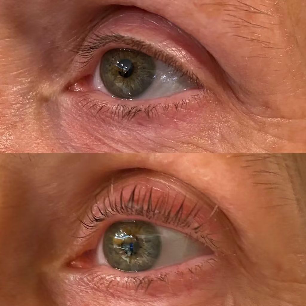 Customer photo review of Lash Lift Kit