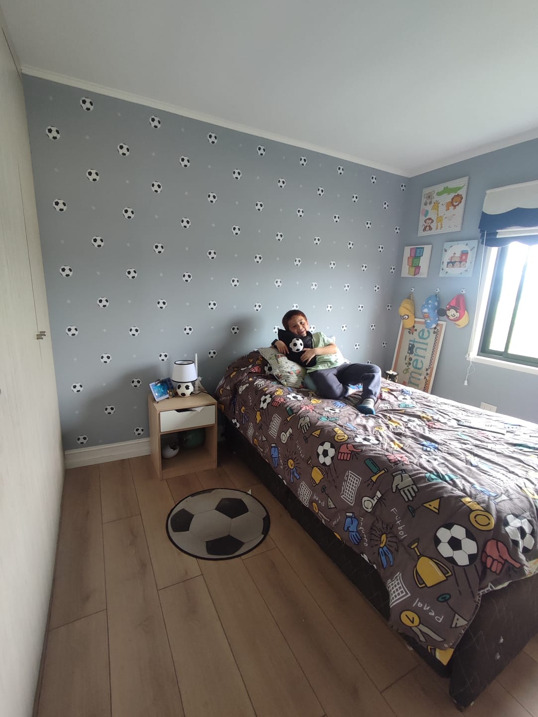 Customer photo review of Balones de fútbol y estrellas