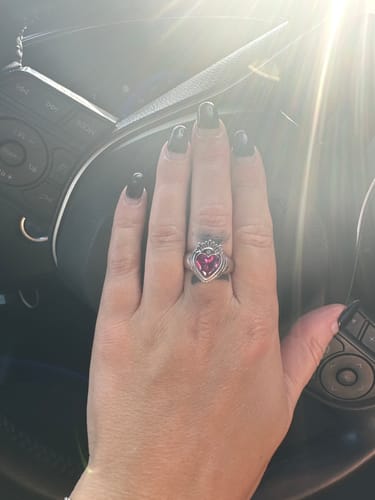 Customer photo review of Queen Of Hearts Silver