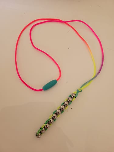 Customer photo review of Caterpillar Unisex Necklace by Kaiko