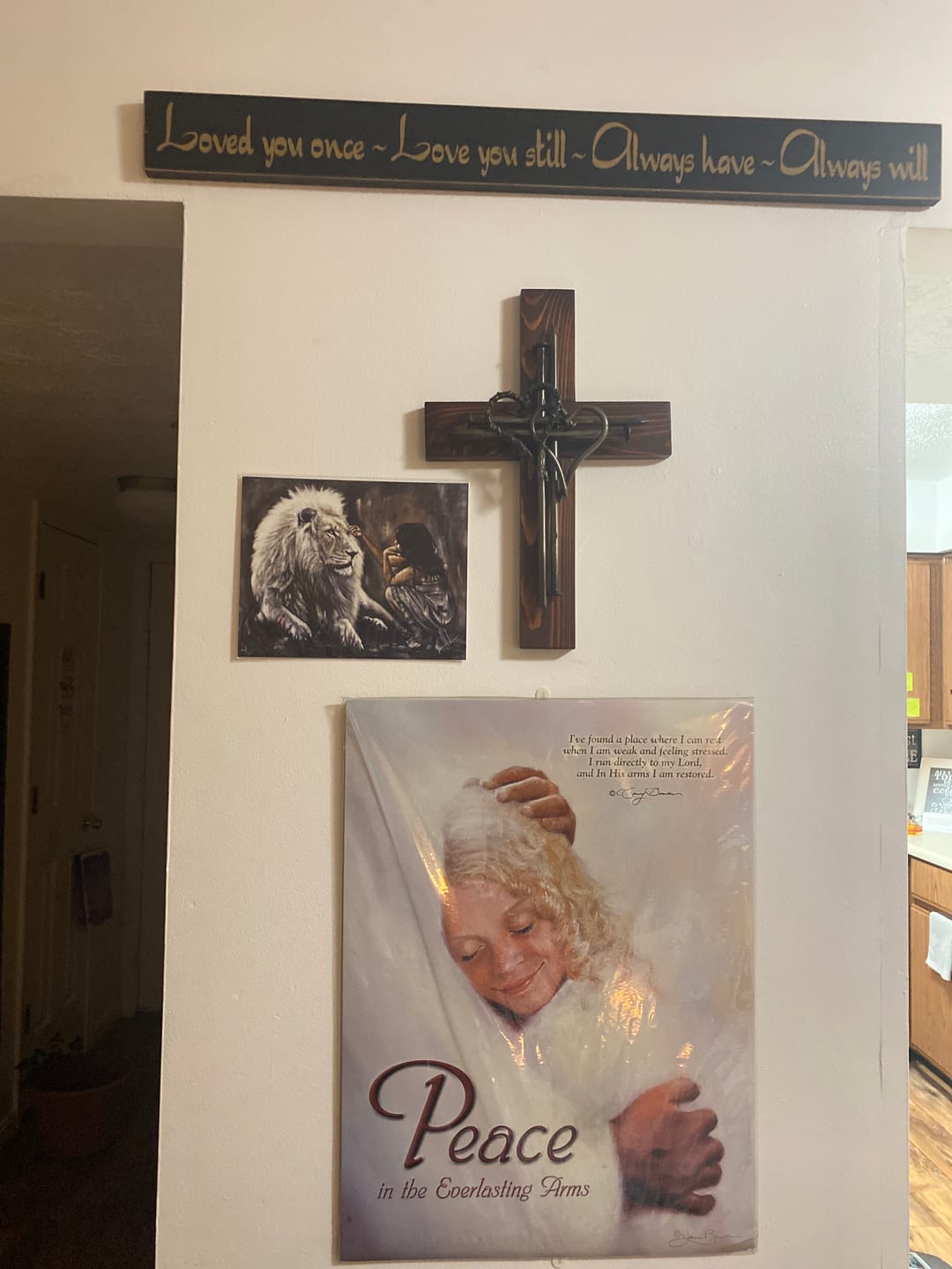 Customer photo review of Intimacy with God - Brown Background