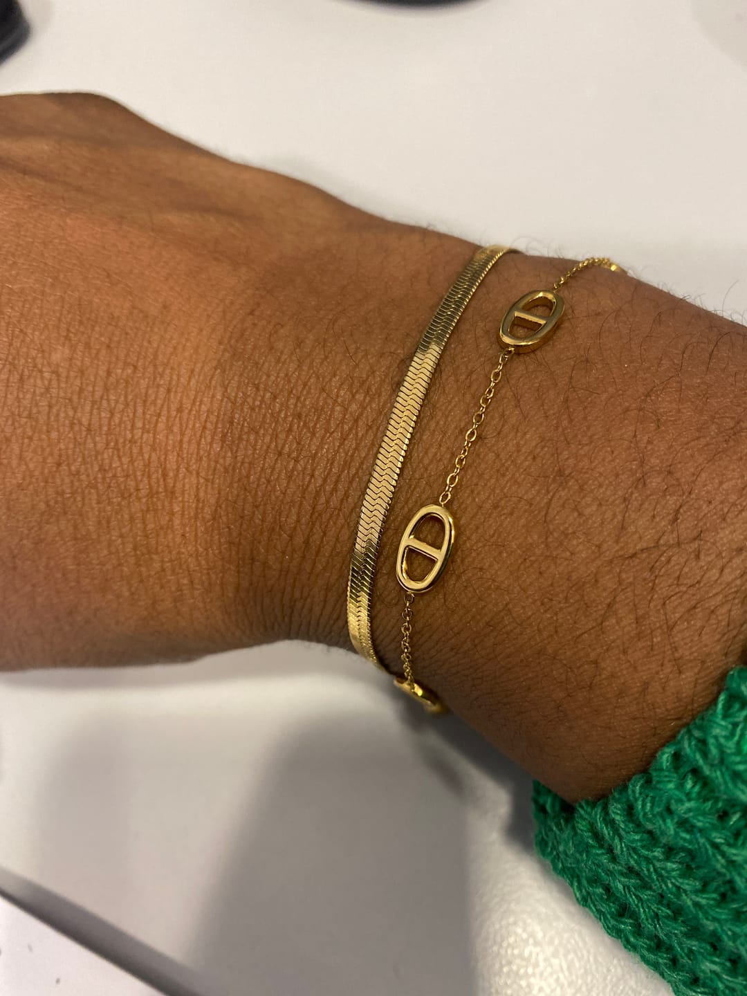 Customer photo review of Hi-Life Sleek Set 14K Vergoldet