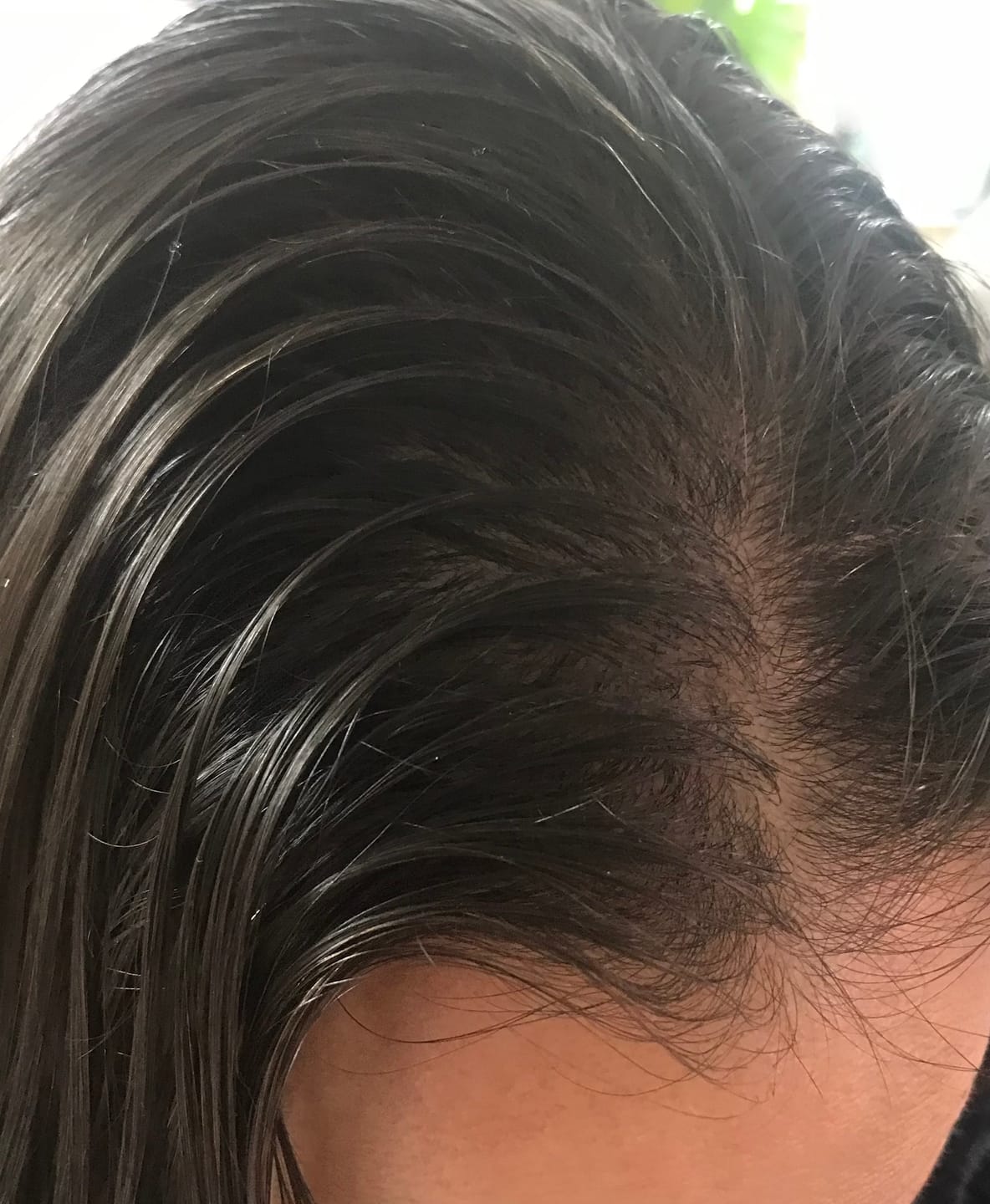 Customer photo review of Drop Dead Gorgeous Dry Shampoo - For Medium to Dark Hair