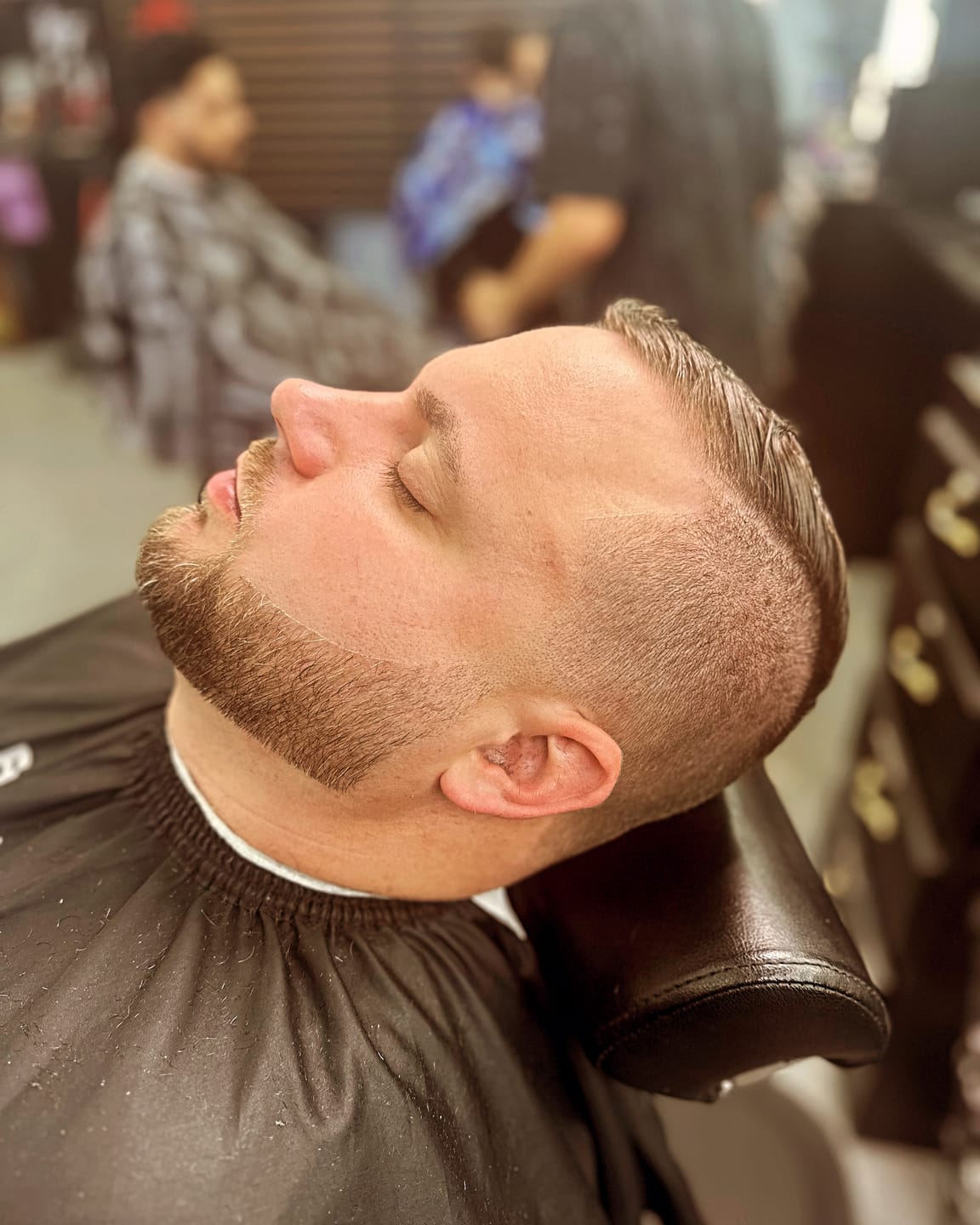 Customer photo review of PRO SHAVE SOLUTION (5 oz)