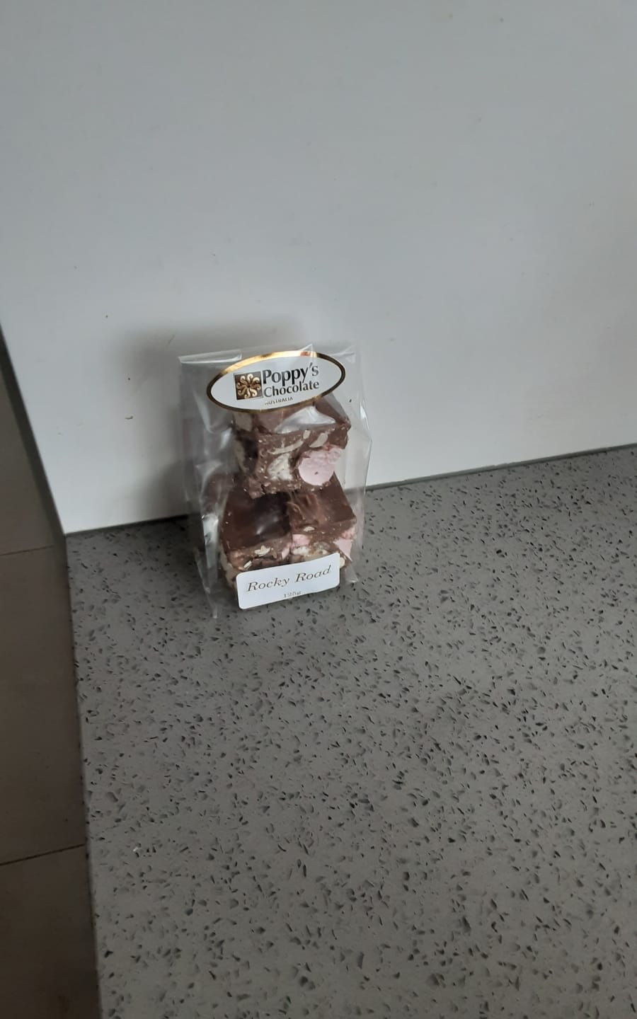 Customer photo review of Rocky Road Peanut and Jellies milk chocolate 125g