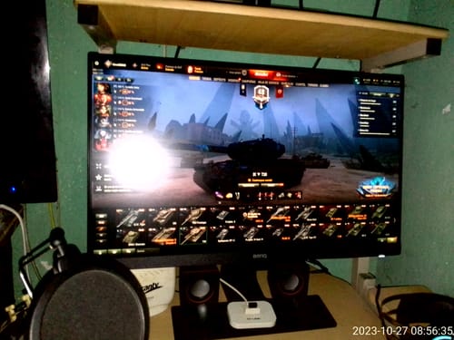 Customer photo review of Monitor BENQ 24" Led GW2480L 1920X1080 DSUB-HDMI incluye cable HDMI