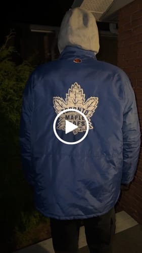 Customer video review of NHL Puma Toronto Maple Leafs Jacket Size XL