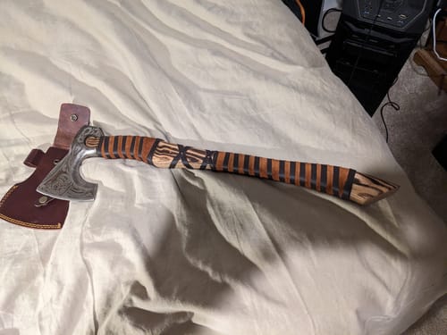 Customer photo review of Special Mystery Axe