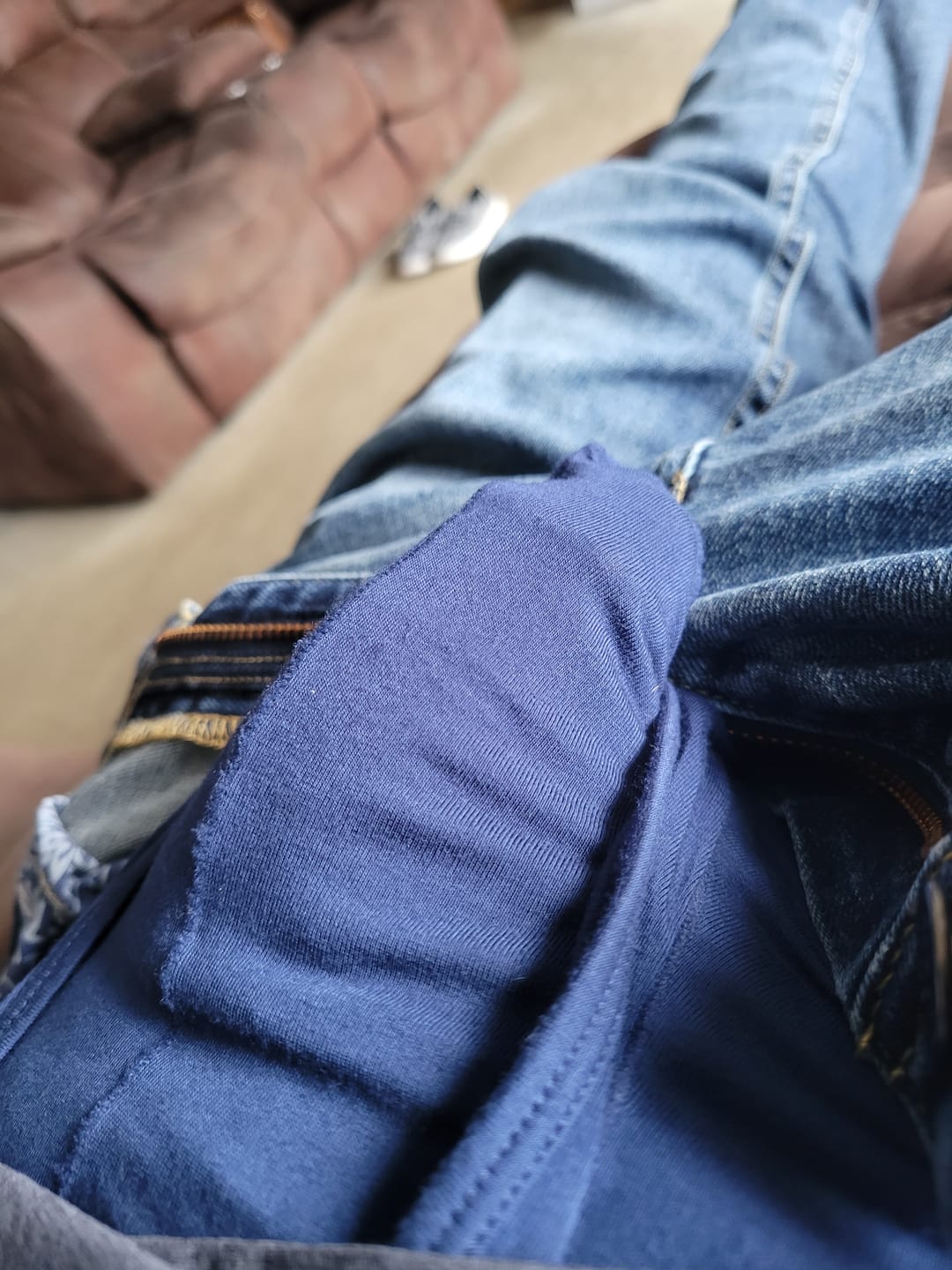 Customer photo review of 2 Pack Long Boxer Briefs with Separate Pouch