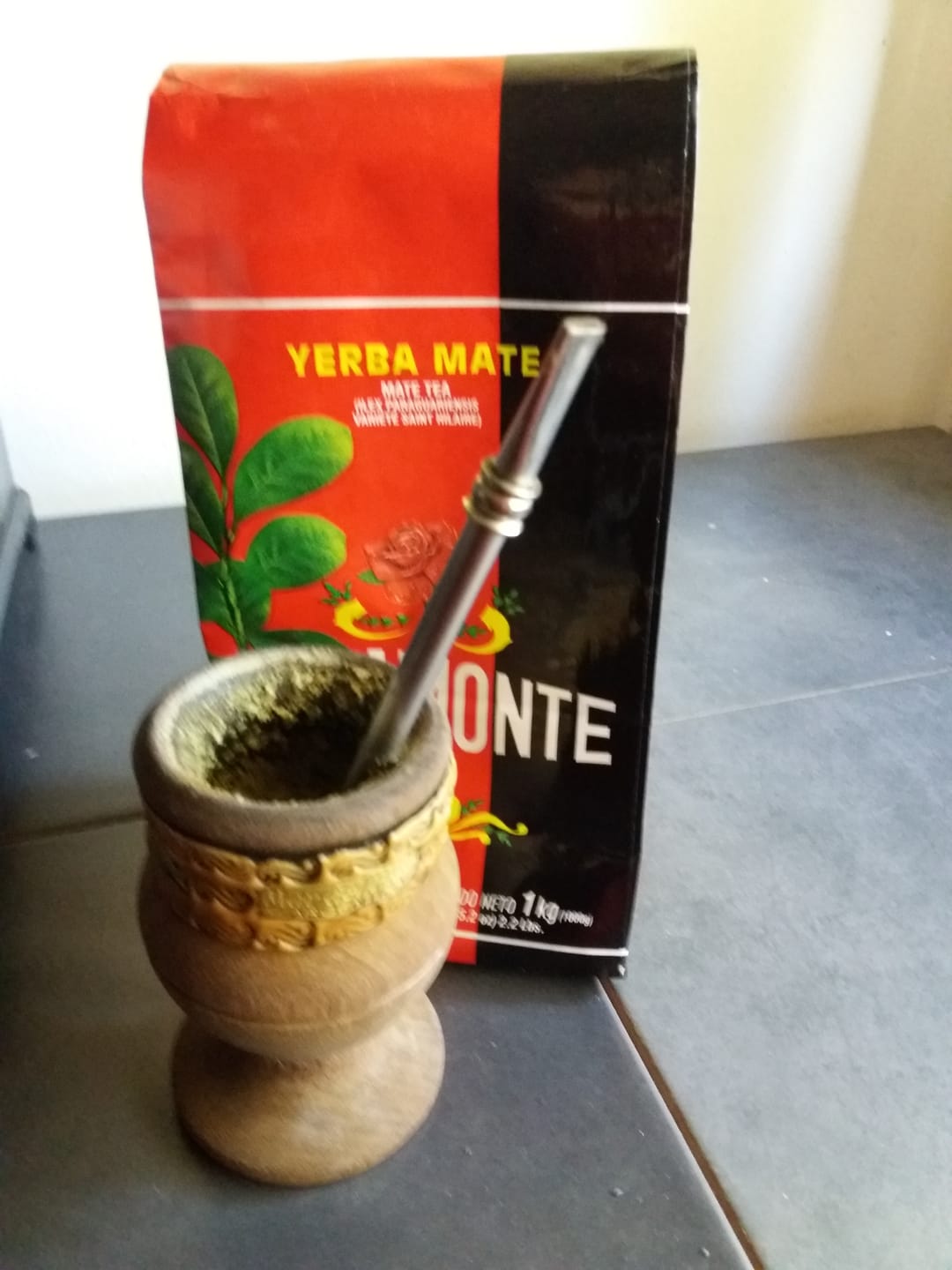 Customer photo review of Rosamonte - Yerba mate 1kg