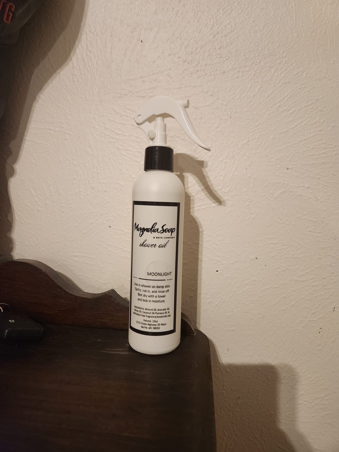 Customer photo review of Shower Oil