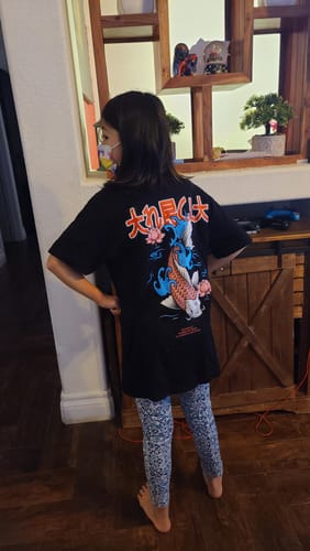 Customer photo review of LOTUS TEE